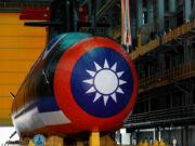 Taiwan reveals 1st domestically-made submarine in a defense milestone