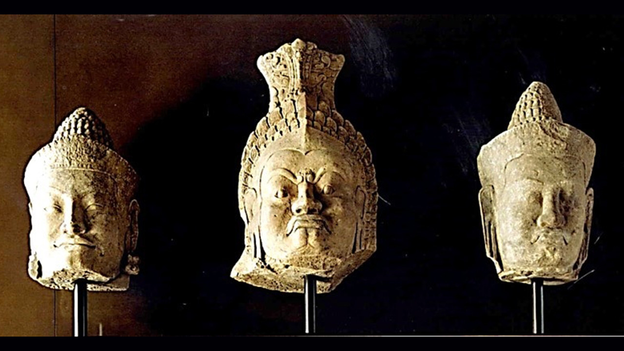 Three of the Angkor Thom Heads