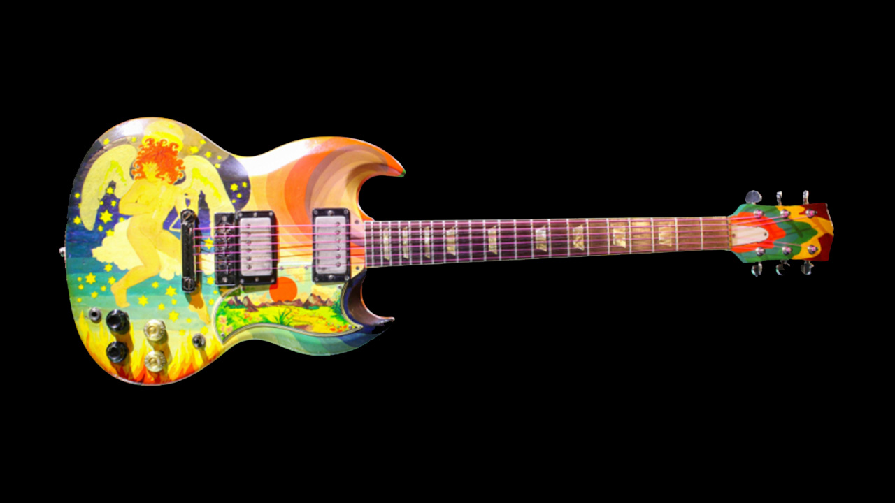 Eric Clapton and Kurt Cobain guitars