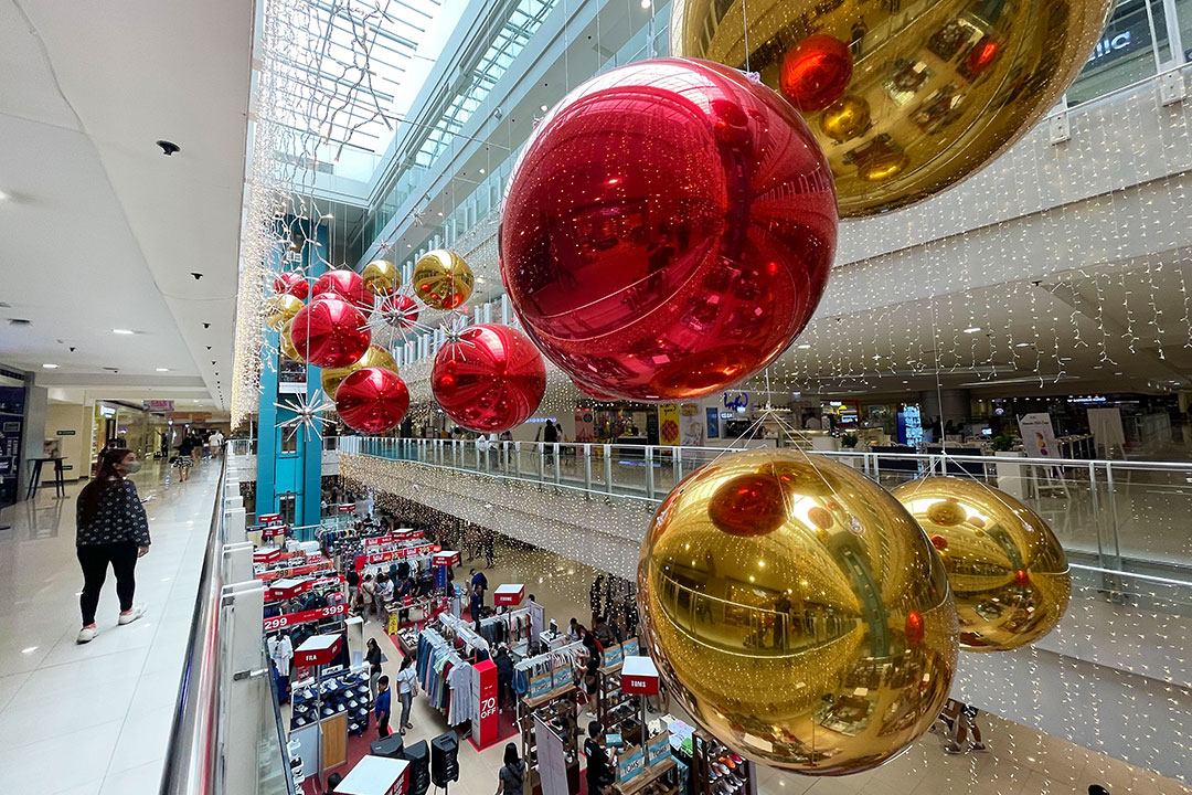 Malls-christmas decors-wc
