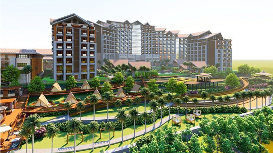 Crown Regency Grand Paradise Resort Bohol-artist rendition
