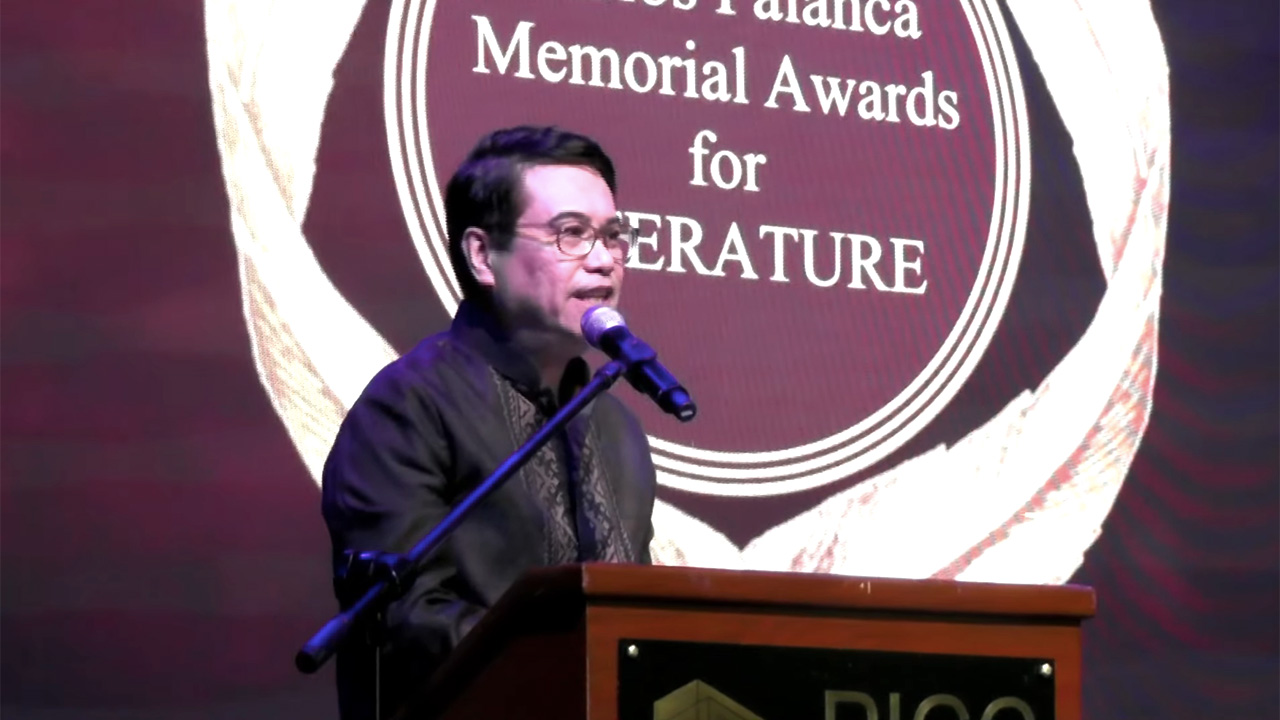 Dr. Luis P. Gatmaitan's guest of honor speech