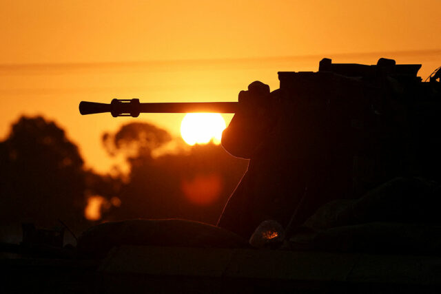 Armored personnel carrier-silhouette
