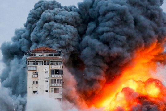 Fierce fighting in Gaza as war hits 100 days