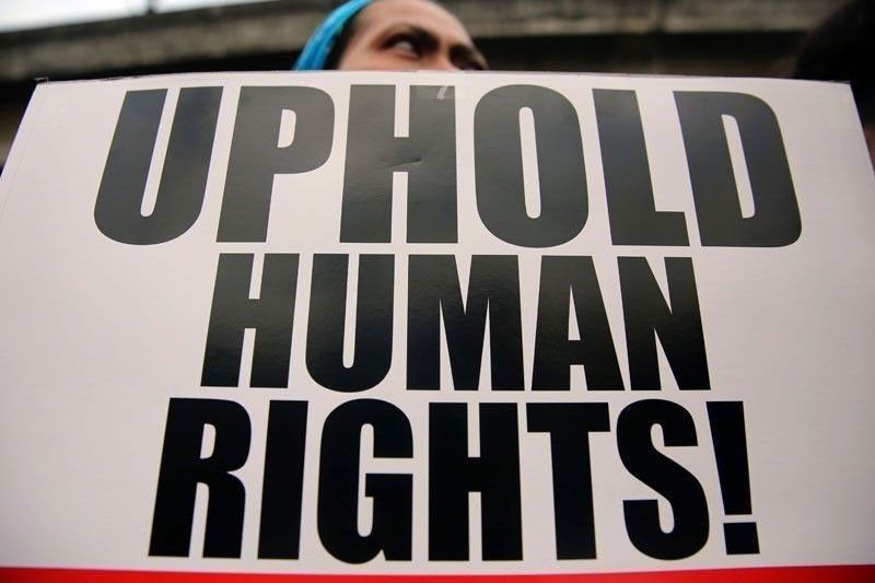 human rights protest