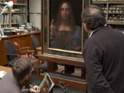 Russian billionaire and Sotheby’s fight over ‘the lost Leonardo’ painting