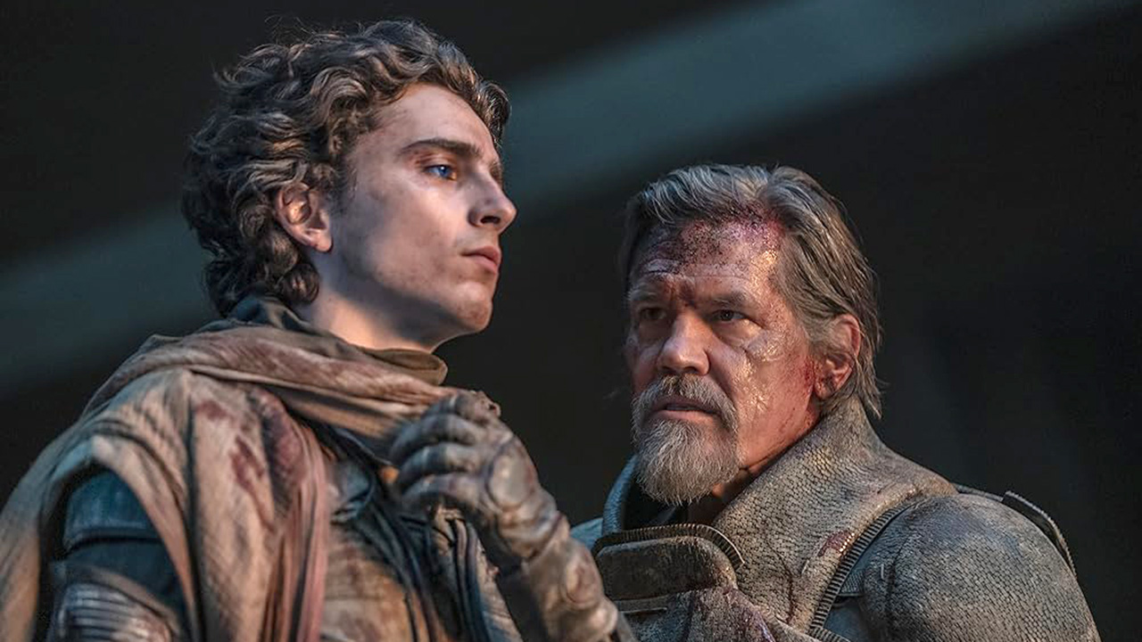 Josh Brolin and Timothée Chalamet in Dune- Part Two (2024)