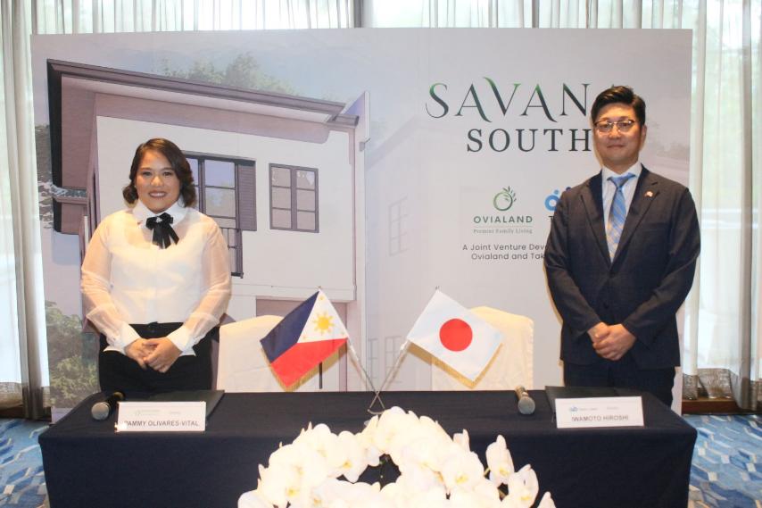 Ovialand-Takara Leben signing ceremony