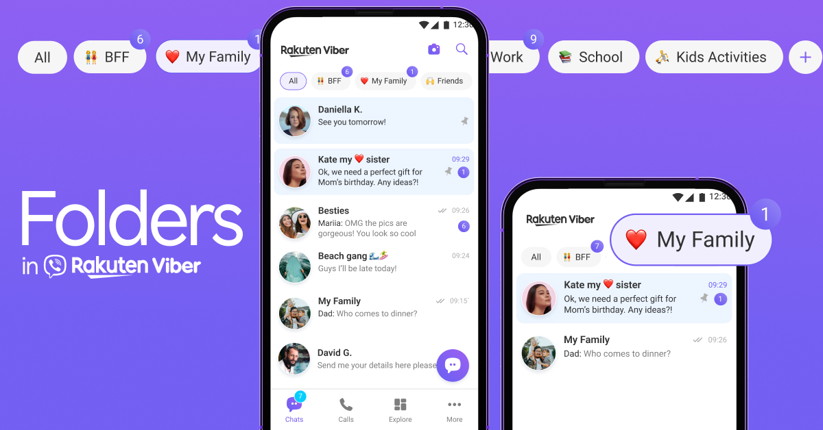 Viber Chat Folder