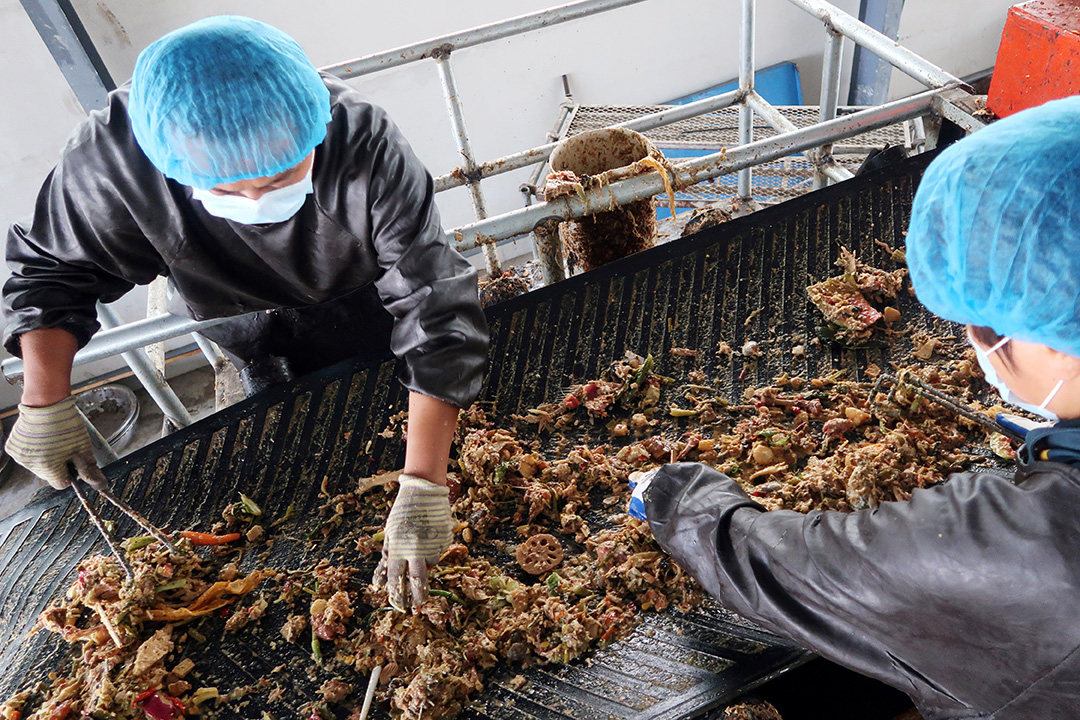 kitchen-food-waste-workers