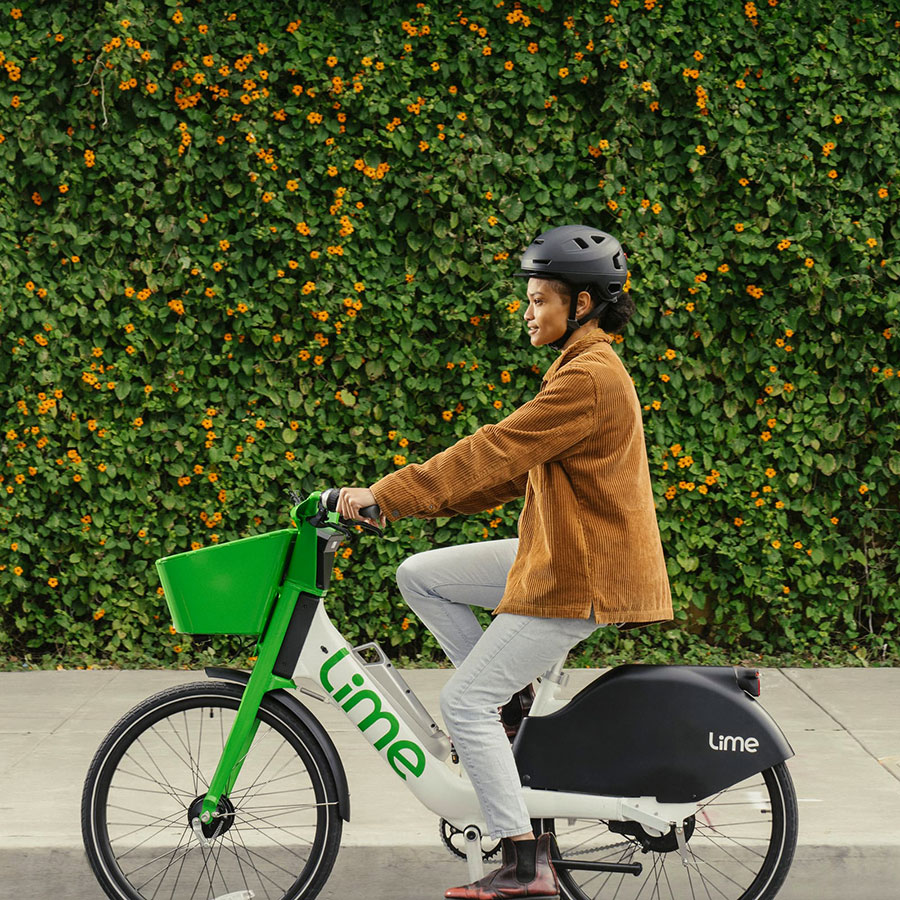 Lime-e bike