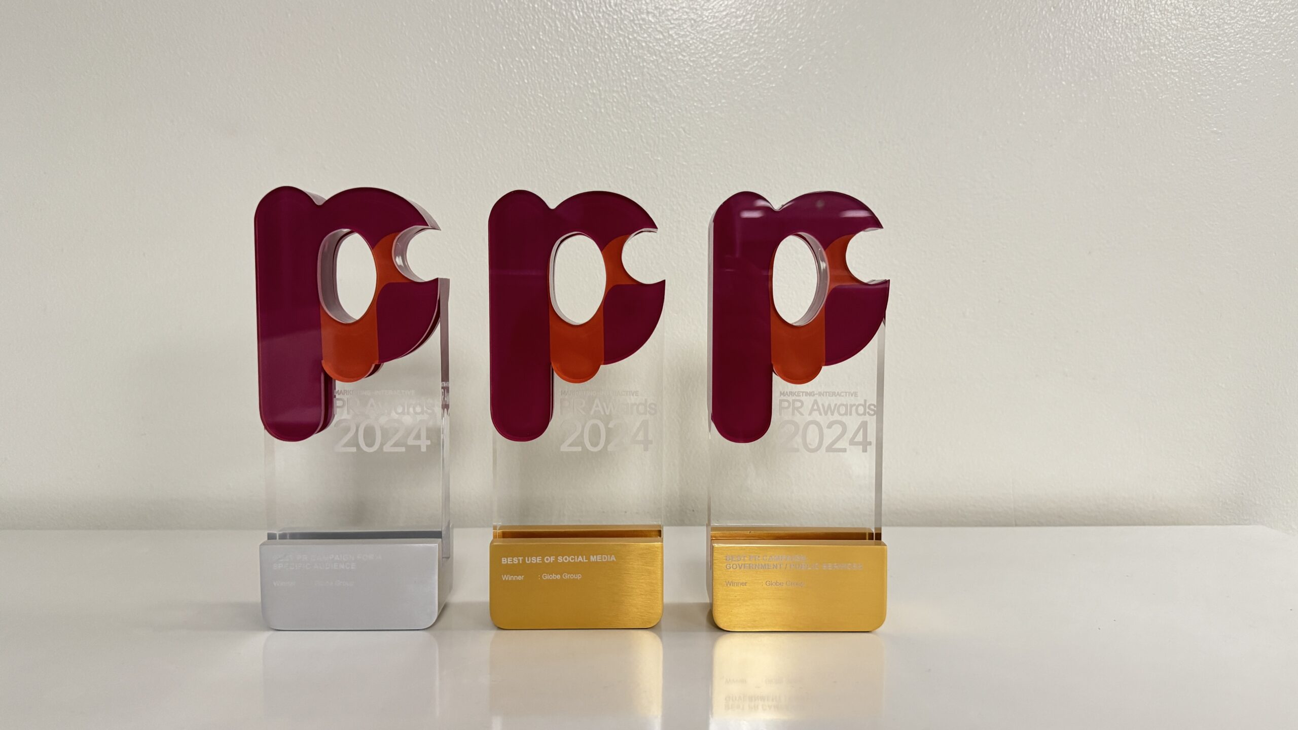 MI PR Awards - Trophies