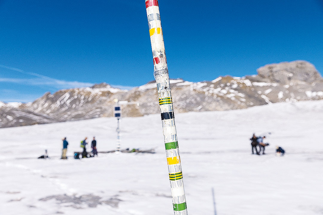 Switzerland-Plaine Morte glacier