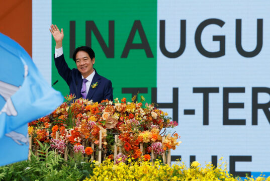 Taiwan vows to defend sovereignty as China fires rockets in military drills