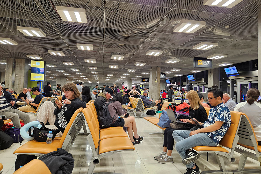 Thailand-Suvarnabhumi International Airport-stranded passengers