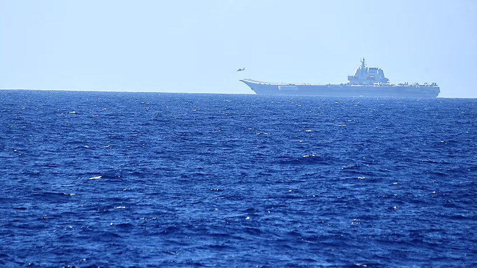 China's Shandong aircraft carrier