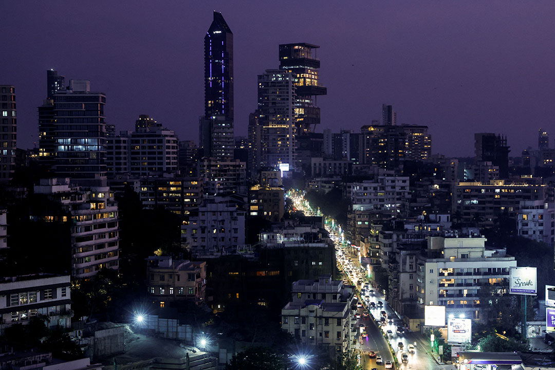 India-Mumbai-buildings skyline