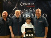 Yulo receives gold bars from Cebuana Lhuillier