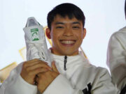 Seven Olympians receive special edition adidas shoes