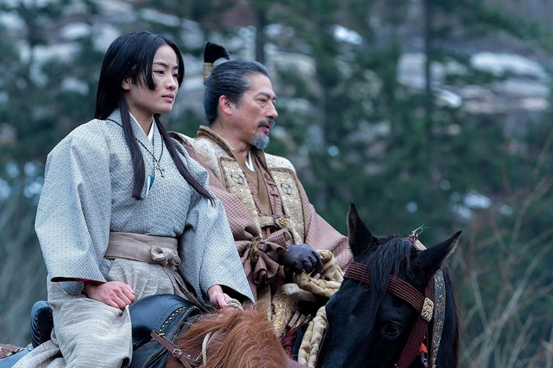 Hiroyuki-Sanada-and-Anna-Sawai-in-Shōgun-(2024)
