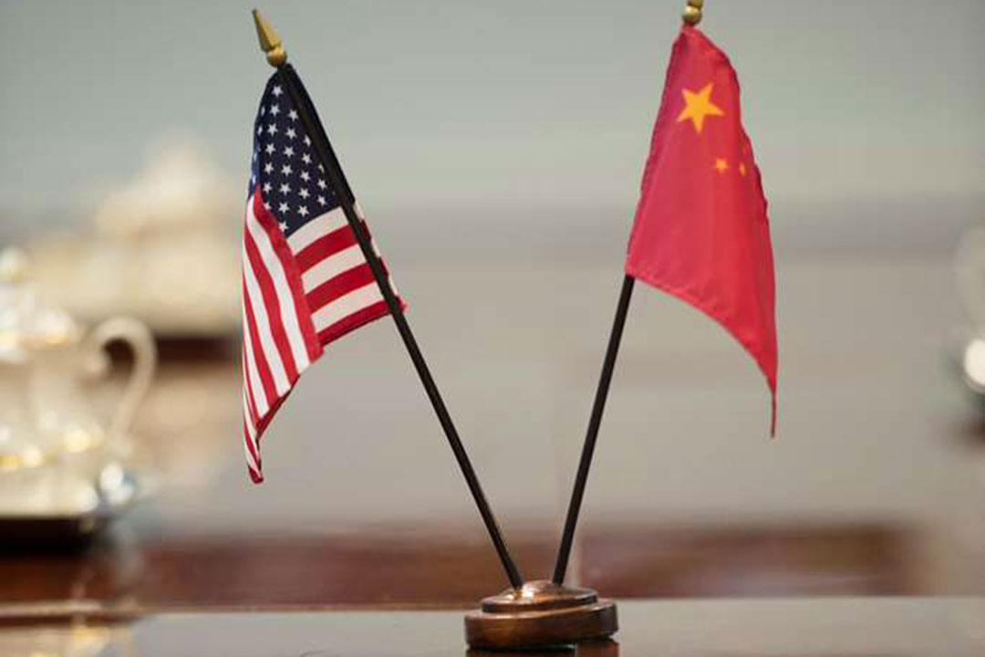 US-China flag