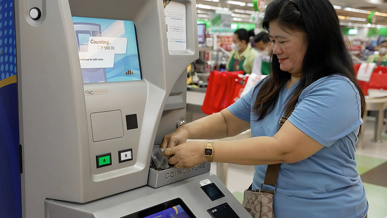 BSP-coin deposit machine
