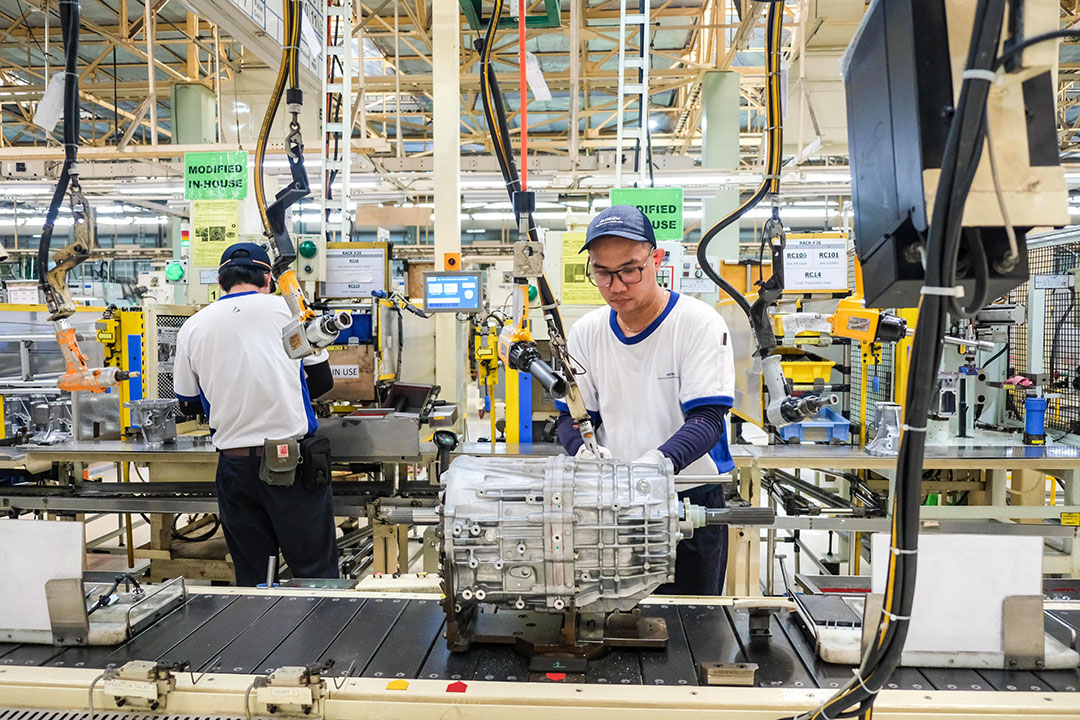 Car assembly-workers