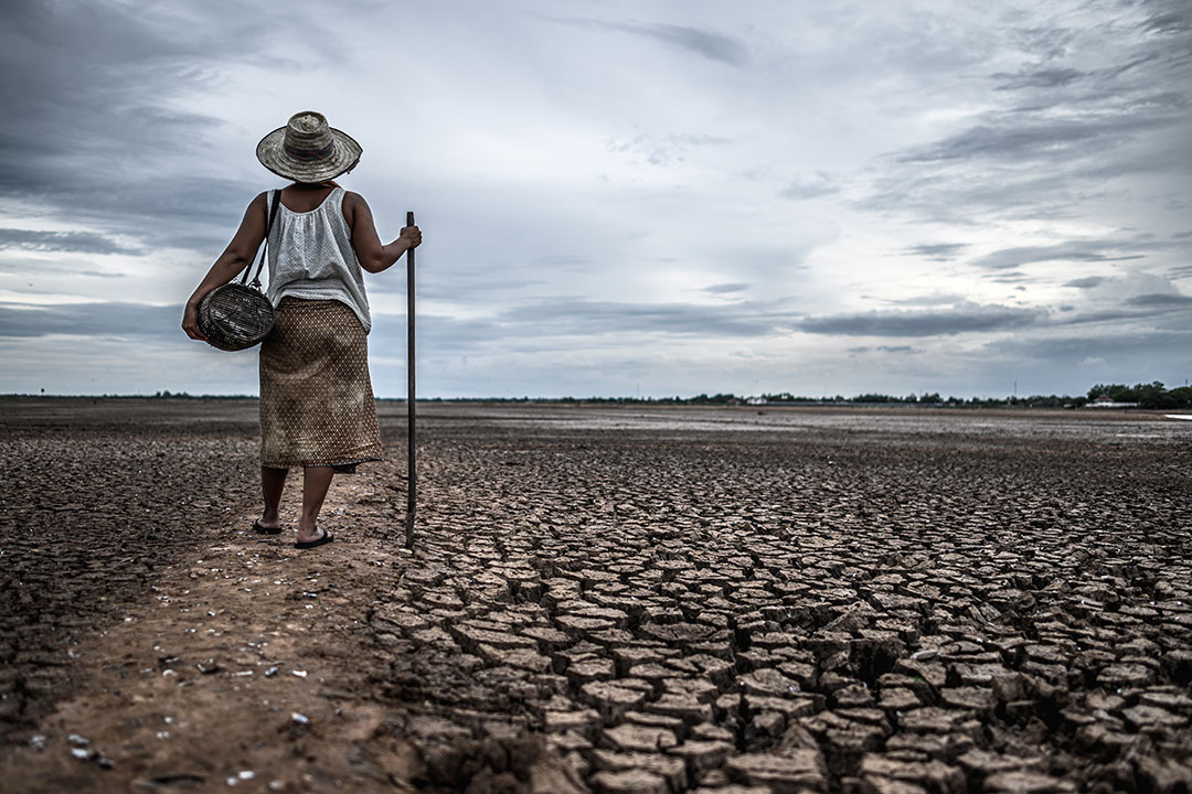Climate change-global-warming-drought