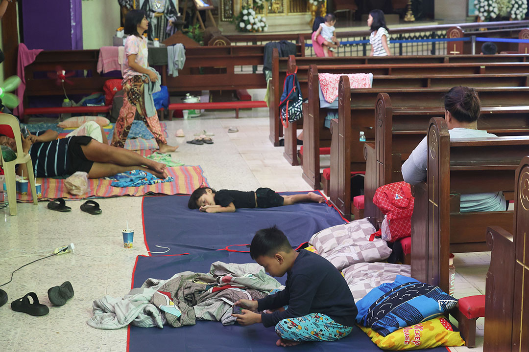 Tropical Storm Trami-evacuation