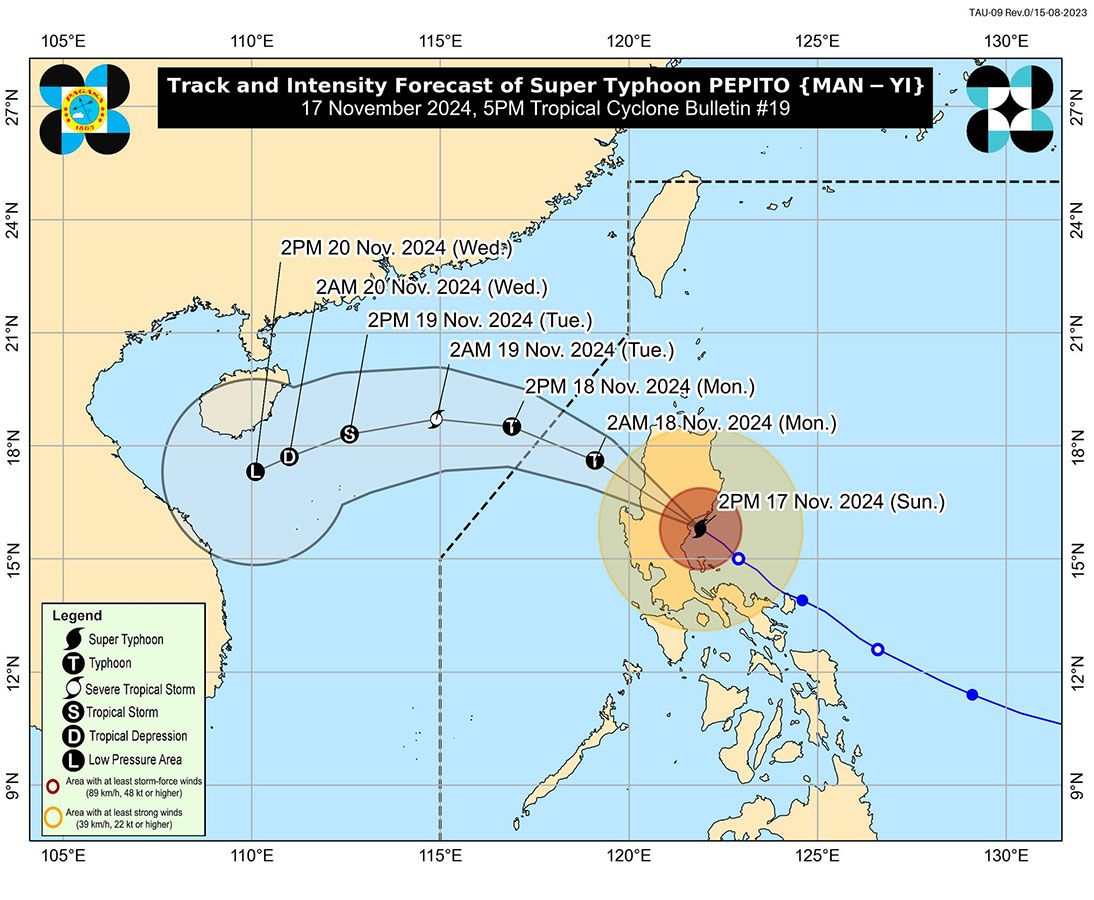 Super Typhoon #PepitoPH (MAN-YI)