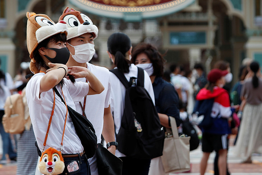 Tokyo Disneyland-tourist
