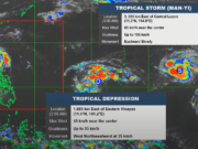 PAGASA monitoring two tropical cyclones outside PAR amid Typhoon Nika