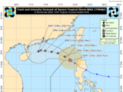 Nika weakens, set to exit PAR by Tuesday afternoon