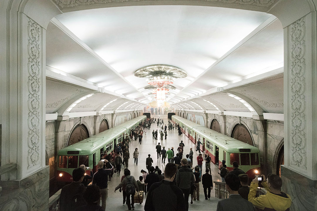Metro Subway, Pyongyang, North Korea