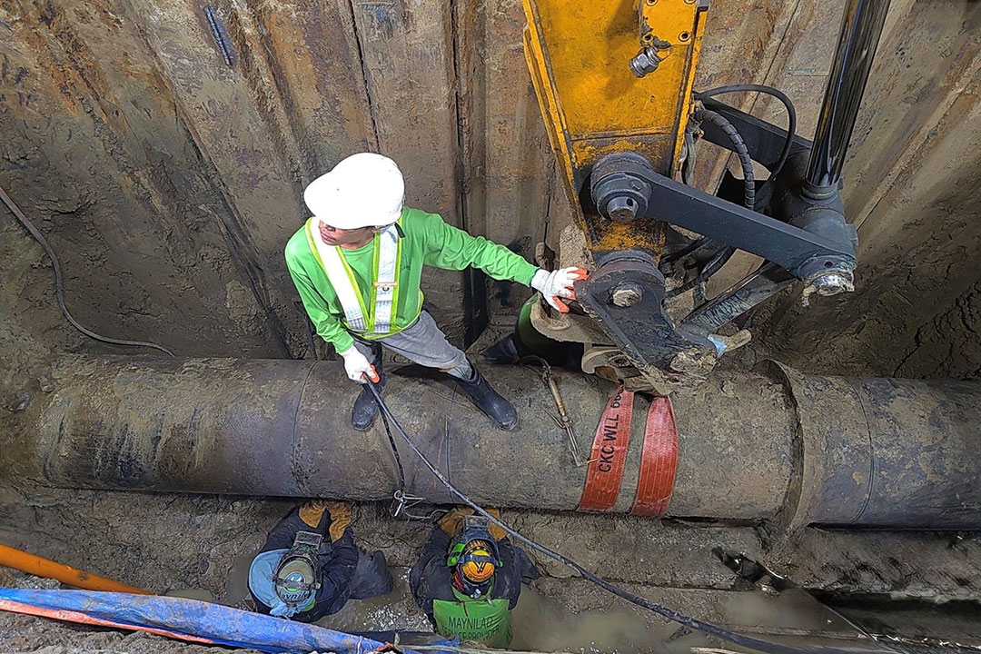 Maynilad pipe replacement