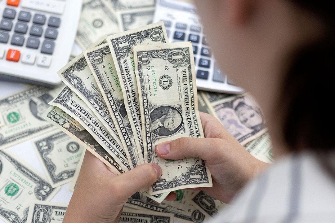 US dollar currency