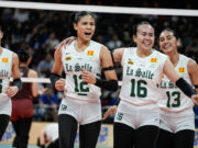 DLSU Lady Spikers beat Fighting Maroons to share UAAP third spot