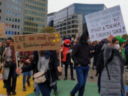 EU school teachers strike for equal rights, union protection