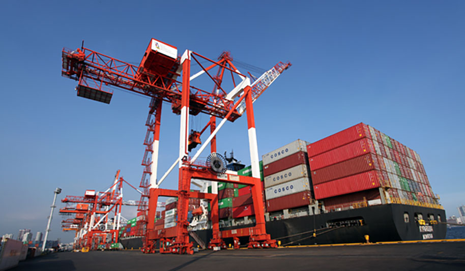 Port-container-cranes