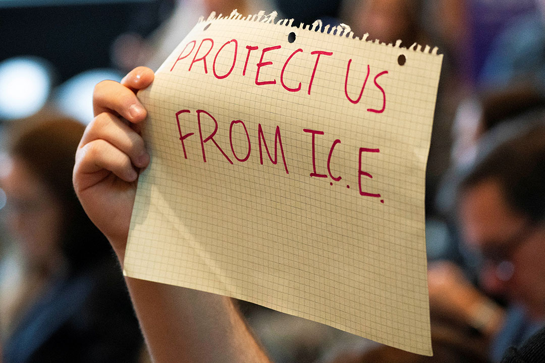 US Immigration and Customs Enforcement protest