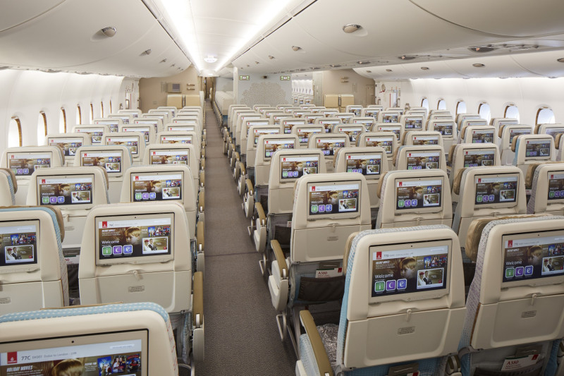 Economy class-emirates