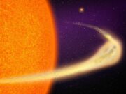 Planet with comet-like tail observed disintegrating near its star