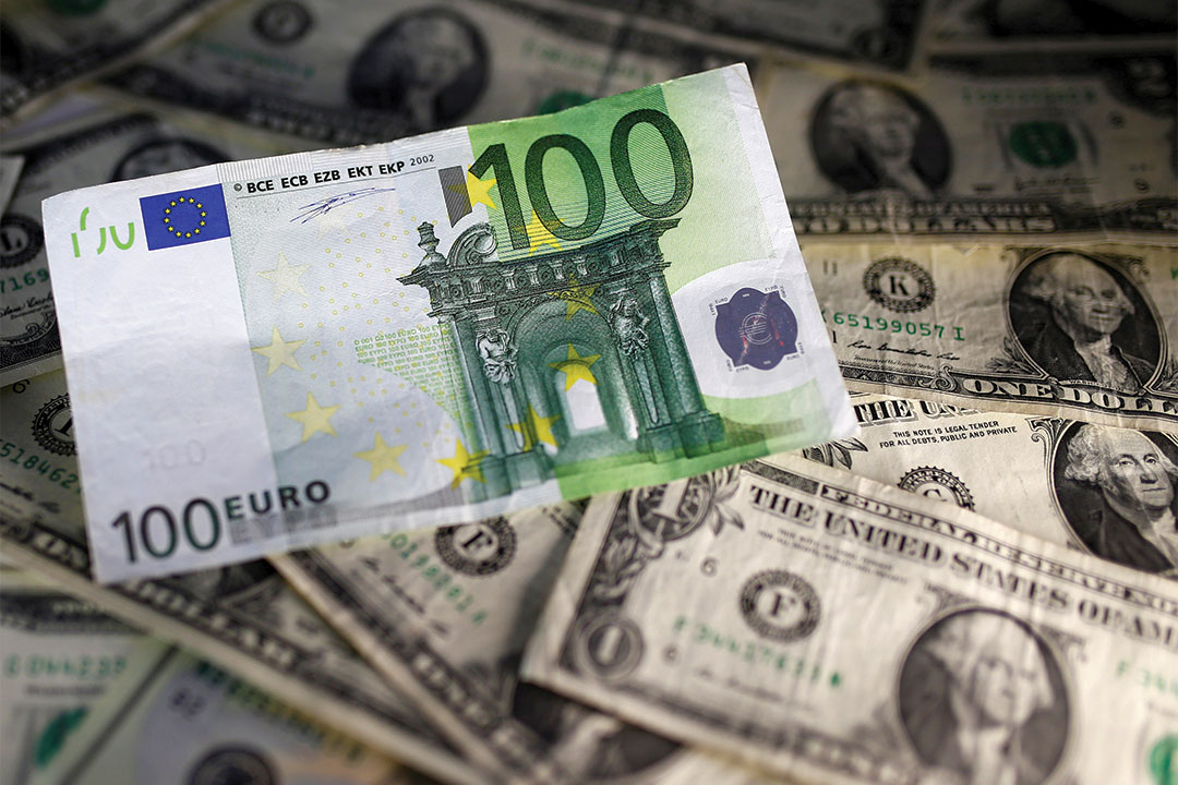 EU-US dollar-currency