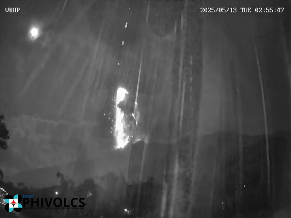 Mt Kanlaon Eruption 2