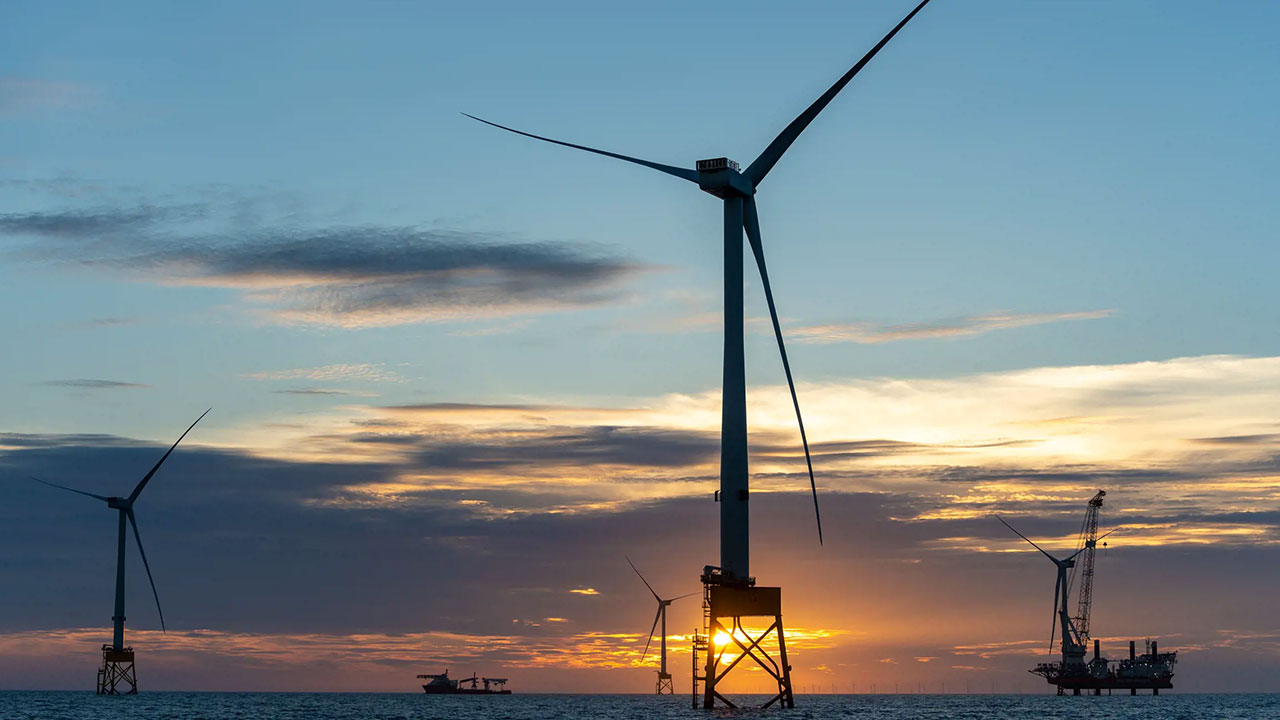Offshore wind mill-wc