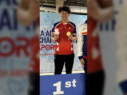 Palaro’s golden boy Amaro tops 50m butterfly in SEA age group swimming tilt