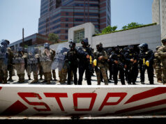 California governor calls on Trump to withdraw troops