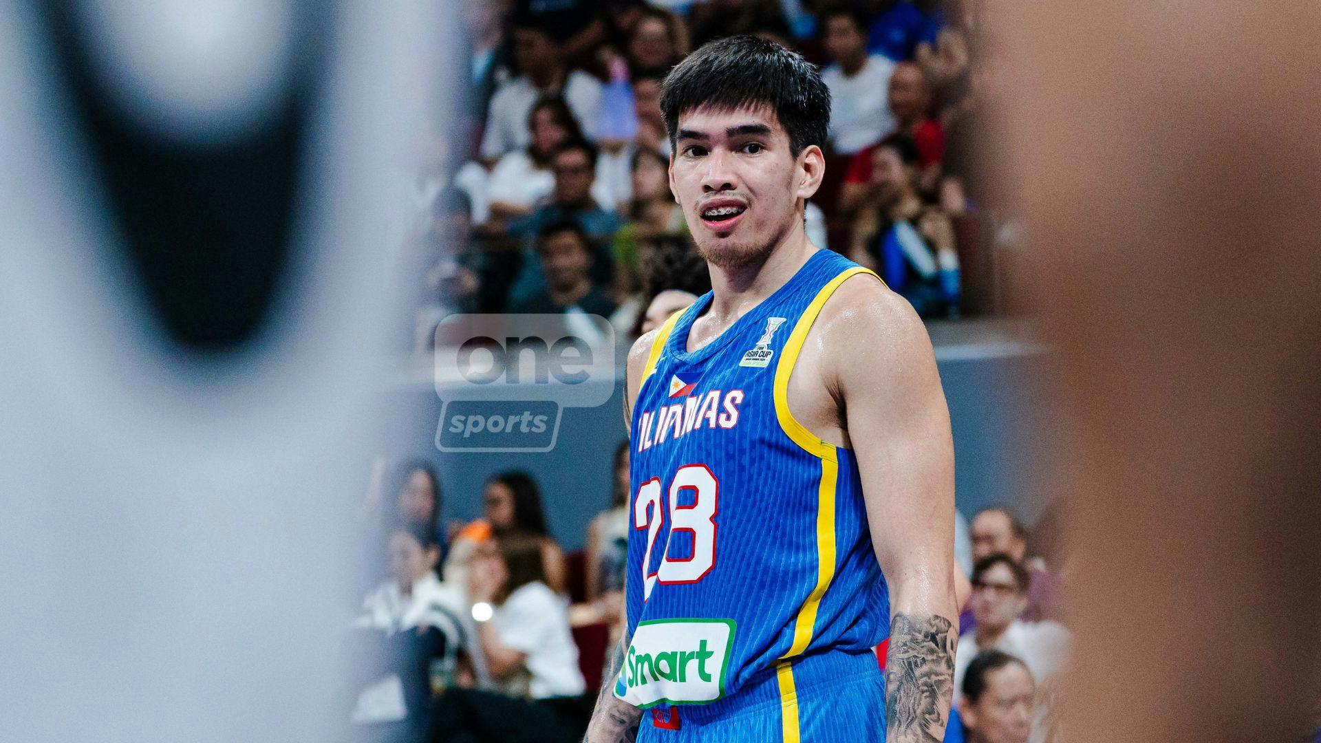 GILAS PILIPINAS forward Kevin Quiambao