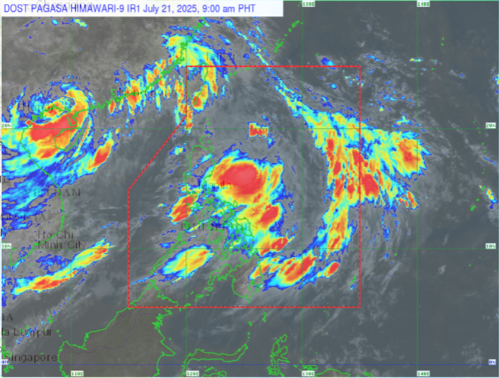 satellite image pagasa 07212025