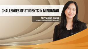 The challenges of students in Mindanao